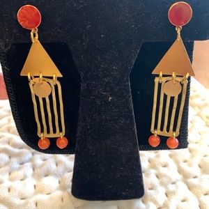 Artist Studio Stripes and Dots Earrings-NWT